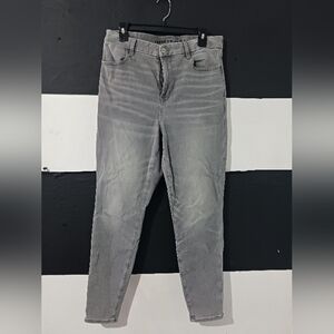 American Eagle Outfitters Women Gray Jeans